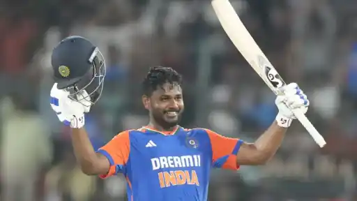 Sanju Samson made a strong return to List-A cricket by scoring 101 runs off 95 balls against Jharkhand in the Vijay Hazare Trophy.