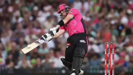 Steven Smith scored 32 runs in an over of Ryan Hadley