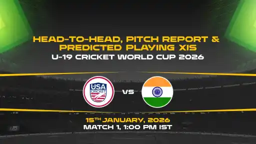 U19 World Cup 2026, Match 1: USA U19 vs IND U19
