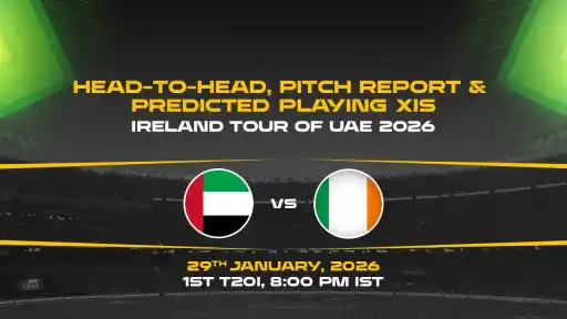 UAE vs IRE, 1st T20I