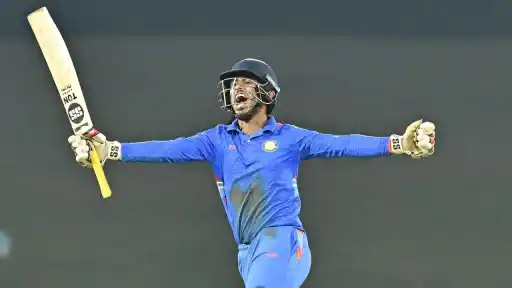 Aman Mokhade equals record of fastest List A 1000 runs
