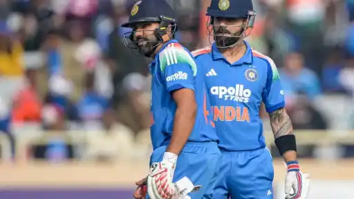 Virat Kohli scored five consecutive 50+ scores