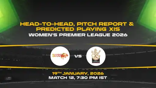 WPL 2026, Match 12: GGW vs RCBW
