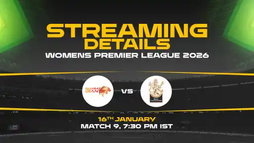 Live Streaming Gujarat Giants Women vs Royal Challengers Bengaluru Women,