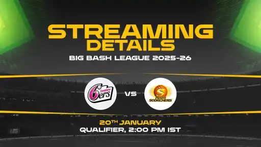 BBL Live Streaming Details