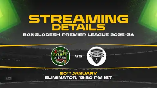 BPL 2025-26 Live Streaming Details