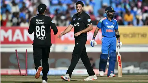Kristian Clarke dismisses Virat Kohli