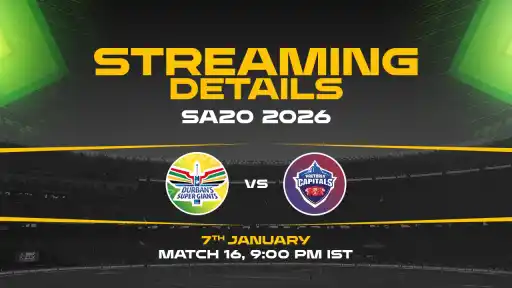 SA20 2025-26, Match 16: Durban Super Giants vs Pretoria Capitals