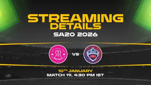 SA20 2025-26, Match 19: Paarl Royals vs Pretoria Capitals Live Streaming Details