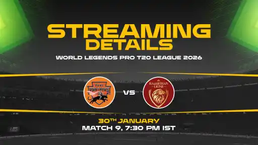 Pune Panthers vs Rajasthan Lions Live Streaming Details