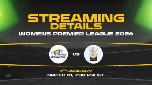WPL 2026 Live Streaming Details