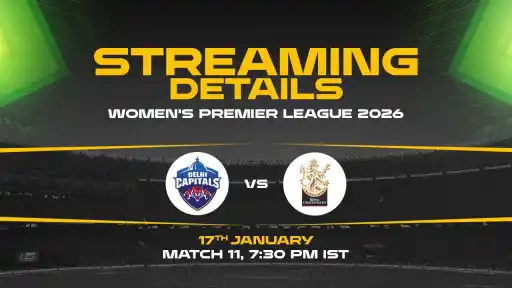 Delhi Capitals Women vs Royal Challengers Bengaluru Women Live Streaming