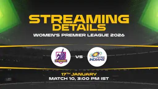 Mumbai Indians Women vs UP Warriorz Women Live Streaming Details