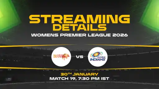 Where to Watch WPL 2026 live