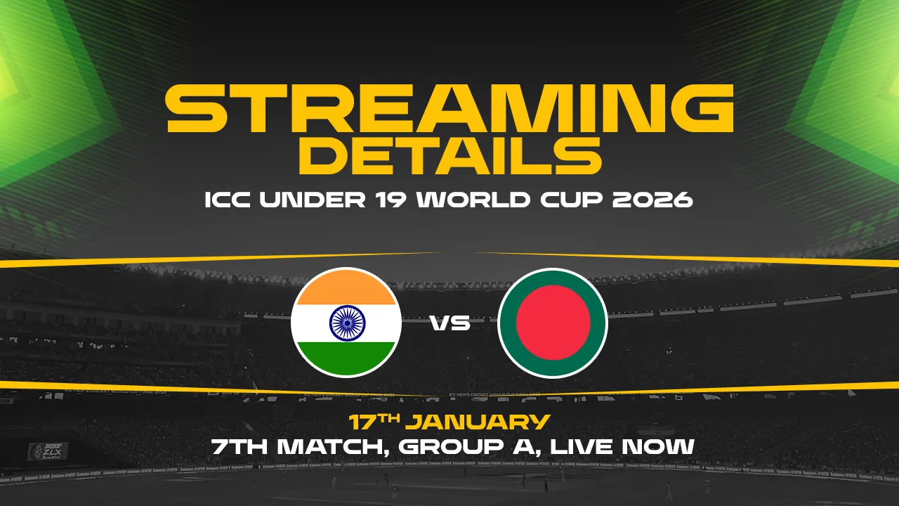 India U19 vs Bangladesh U19 Live Streaming Details