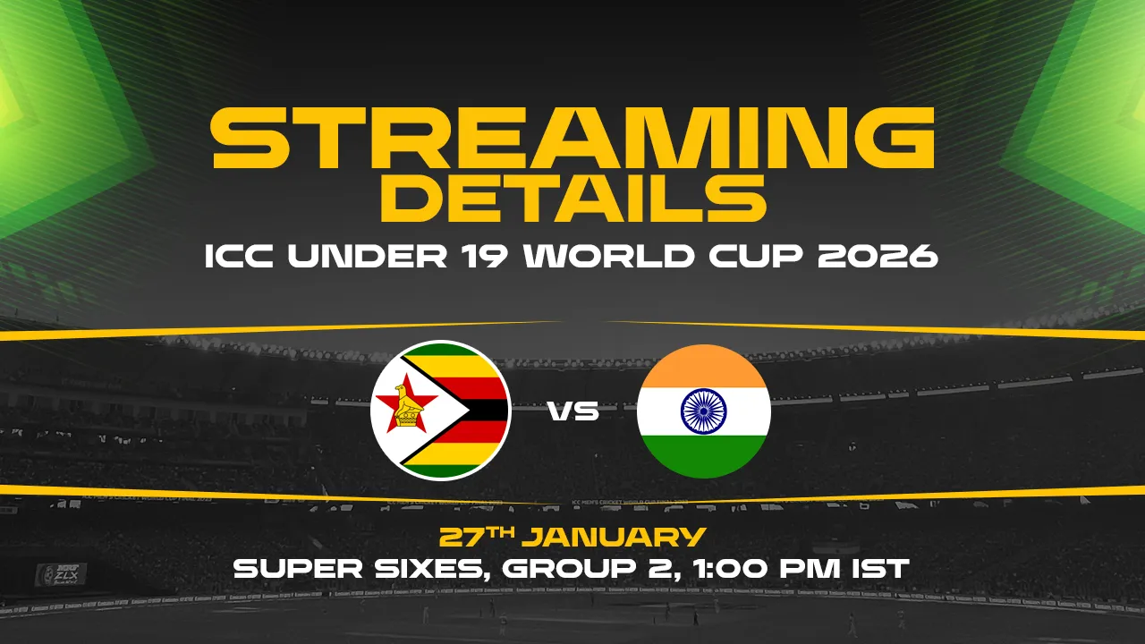 U19 World Cup 2026 Live Streaming Details
