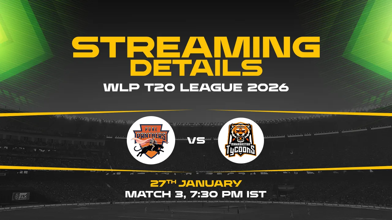 Rajasthan Lions vs Maharashtra Tycoons Live Streaming Details