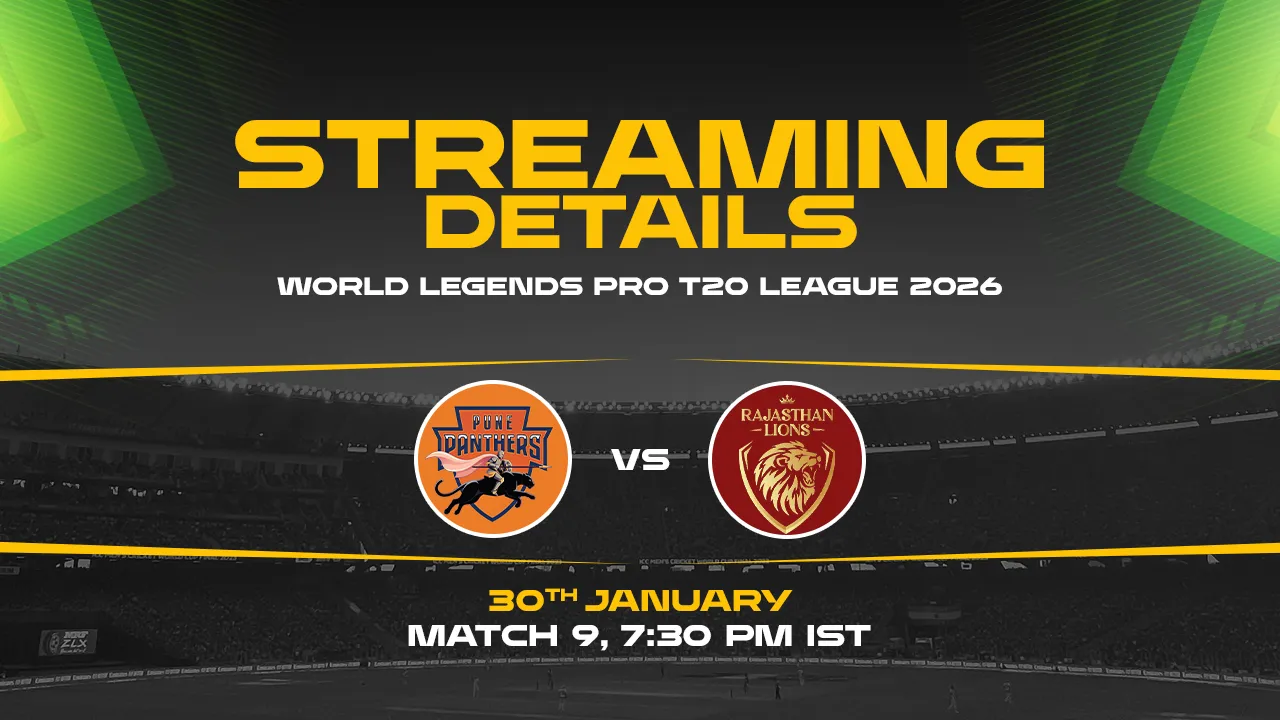 Pune Panthers vs Rajasthan Lions Live Streaming Details
