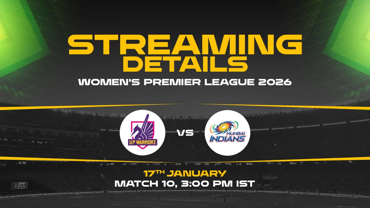 Mumbai Indians Women vs UP Warriorz Women Live Streaming Details 