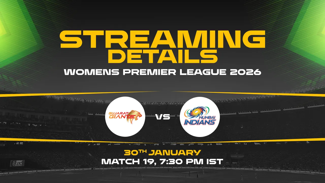 Where to Watch WPL 2026 live