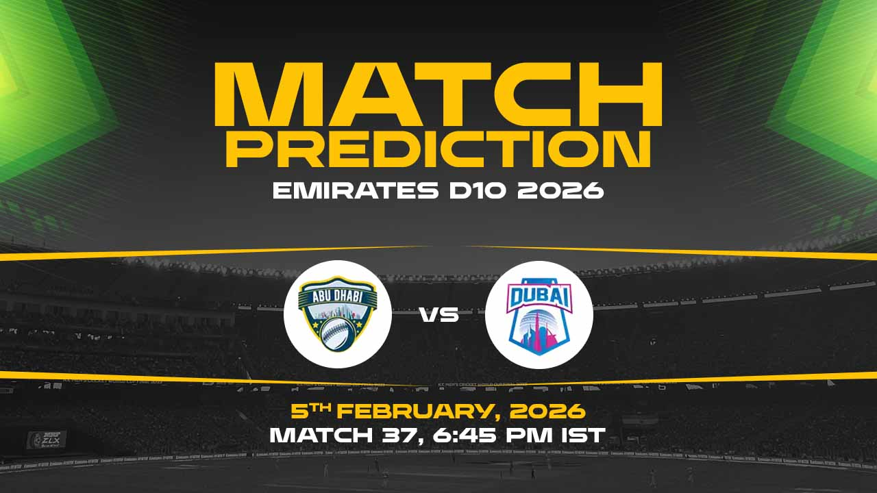 ABD vs DUB today match prediction Emirates D10 2026