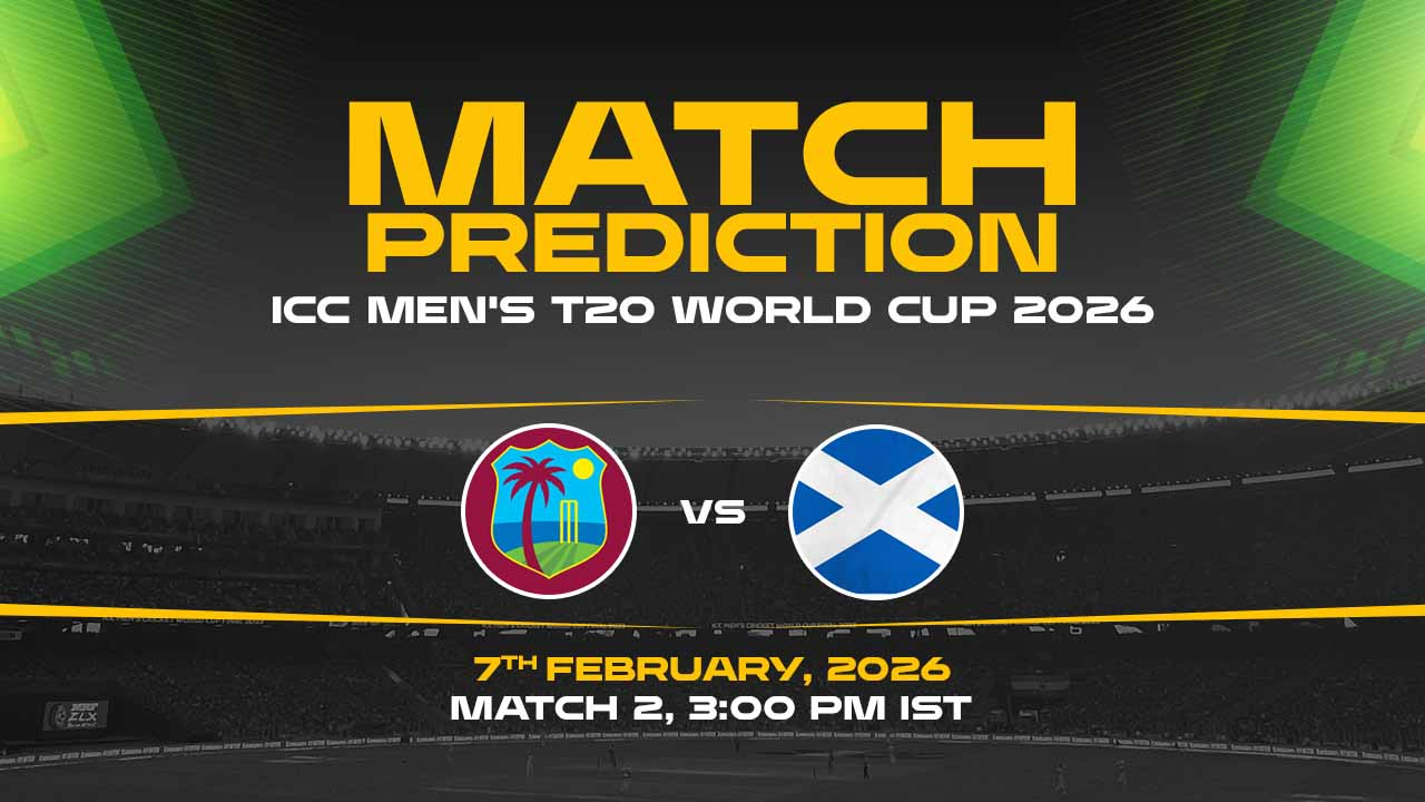 WI vs SCO Who will win the ICC Men’s T20 World Cup 2026