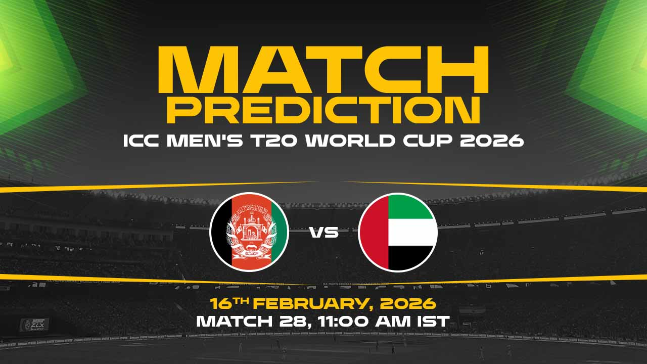 AFG vs UAE Today Match Prediction
