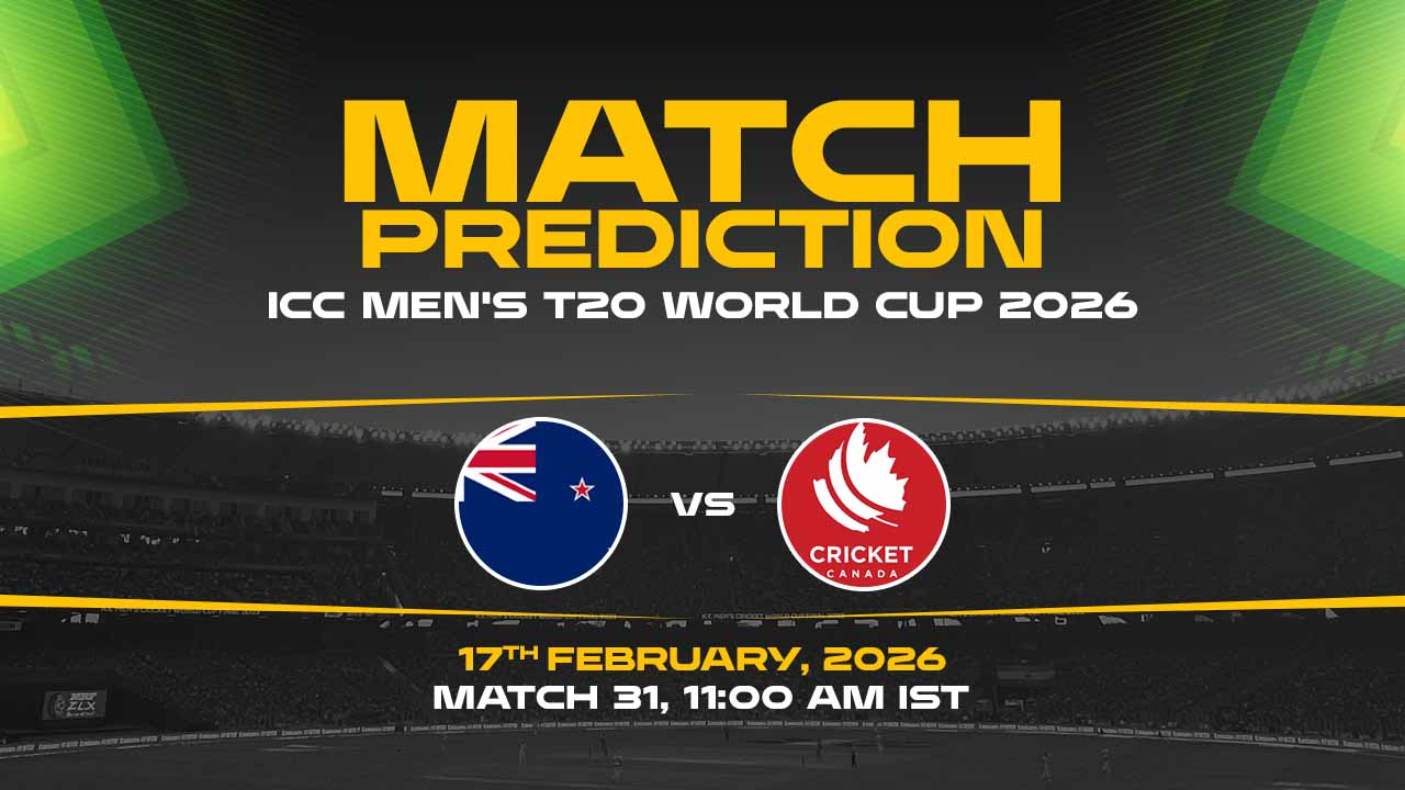 NZ vs CAN Today Match Prediction