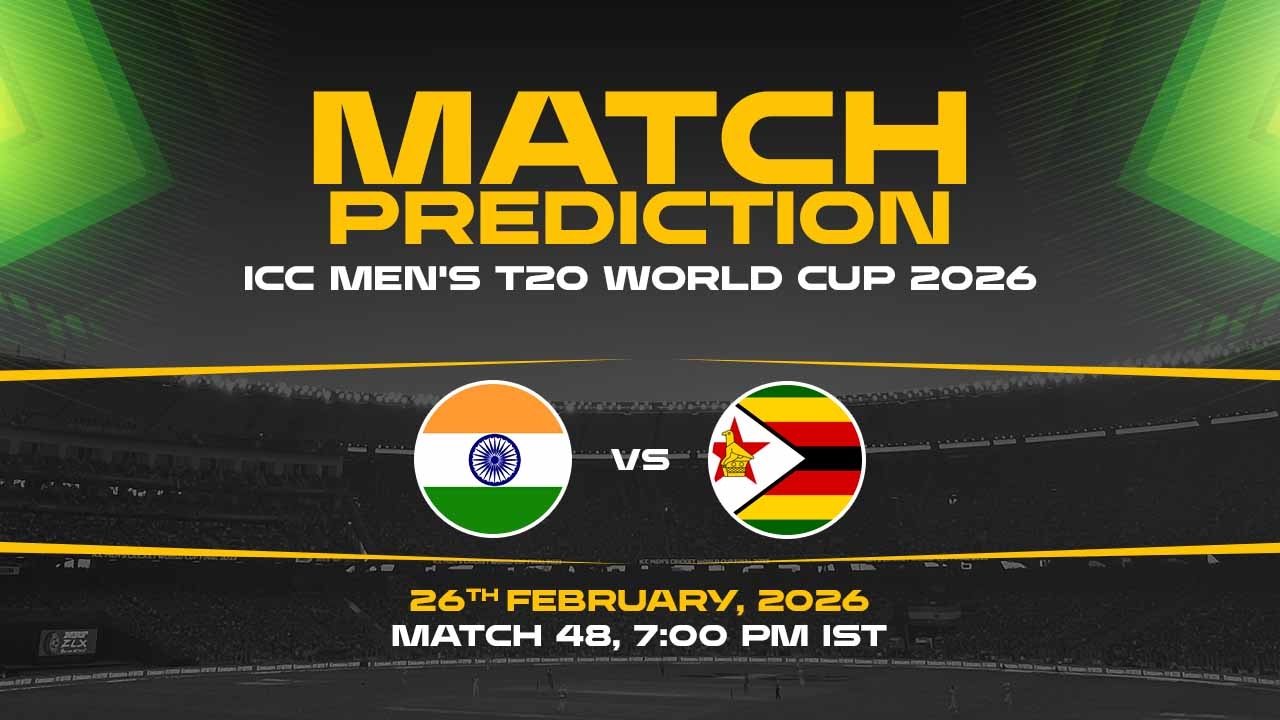 IND vs ZIM Today Match Prediction