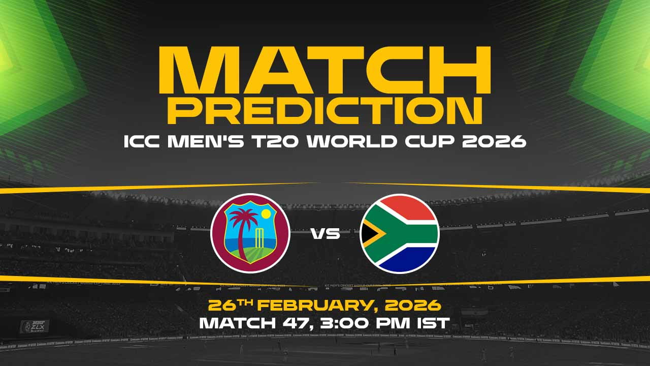 WI vs SA Today Match Prediction 