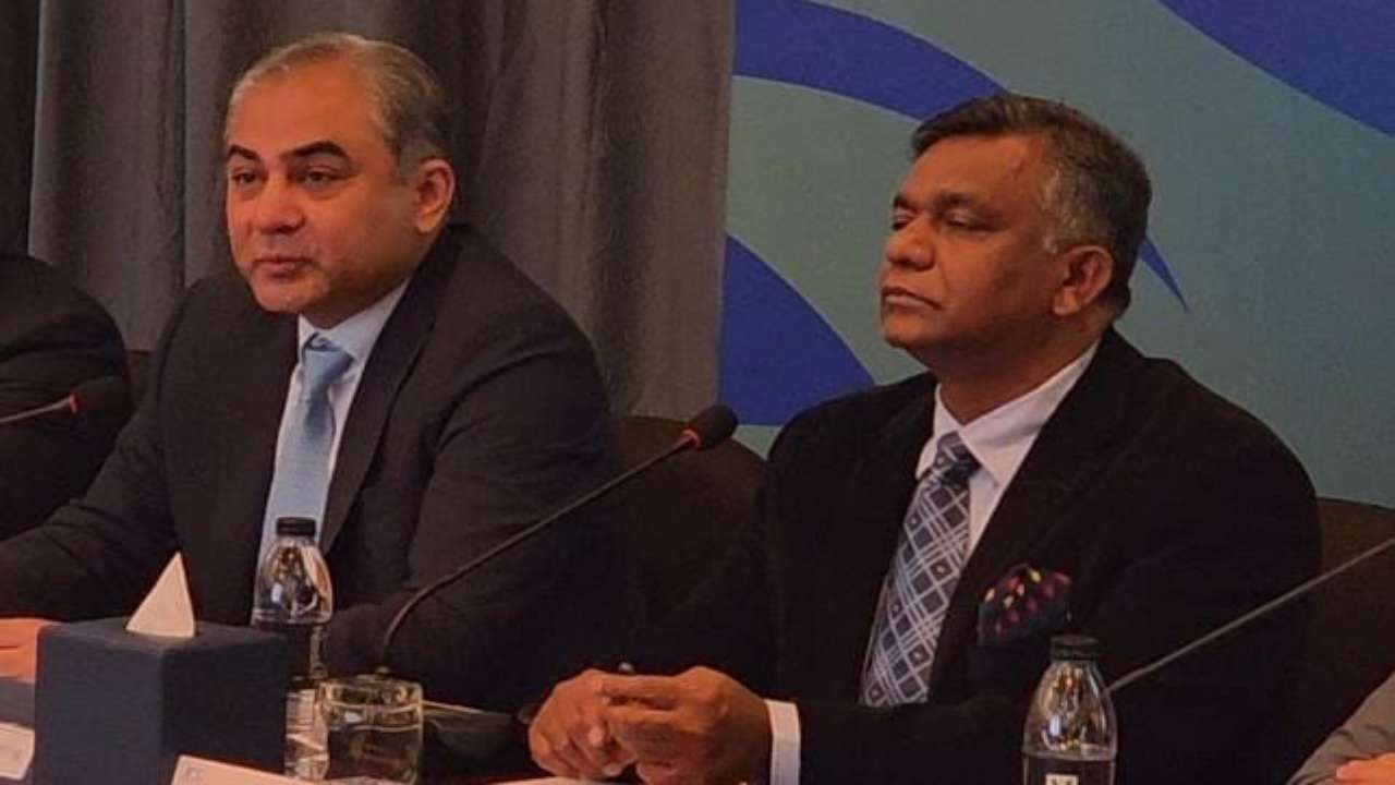 Mohsin Naqvi with BCB President 