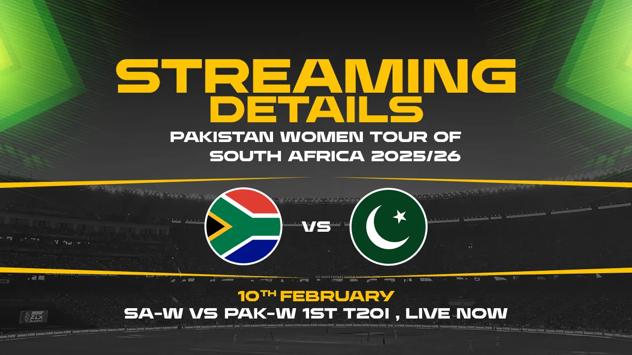 Where To Watch SA-W vs PAK-W