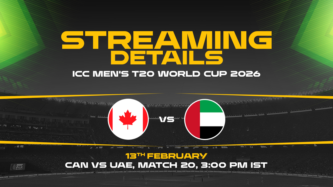 Canada face the United Arab Emirates in Match 20