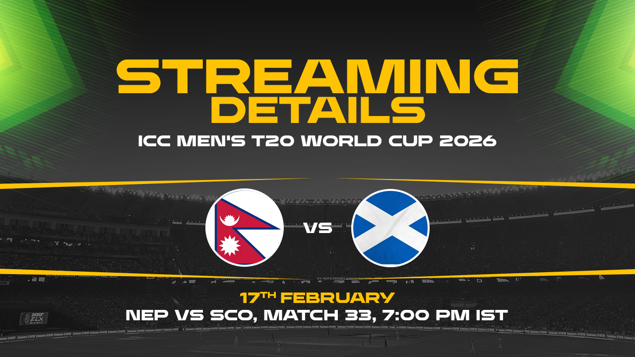 Where to watch NEP vs SCO game