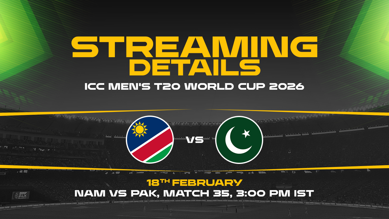 Pakistan face Namibia in Match 35 of the T20 World Cup 2026