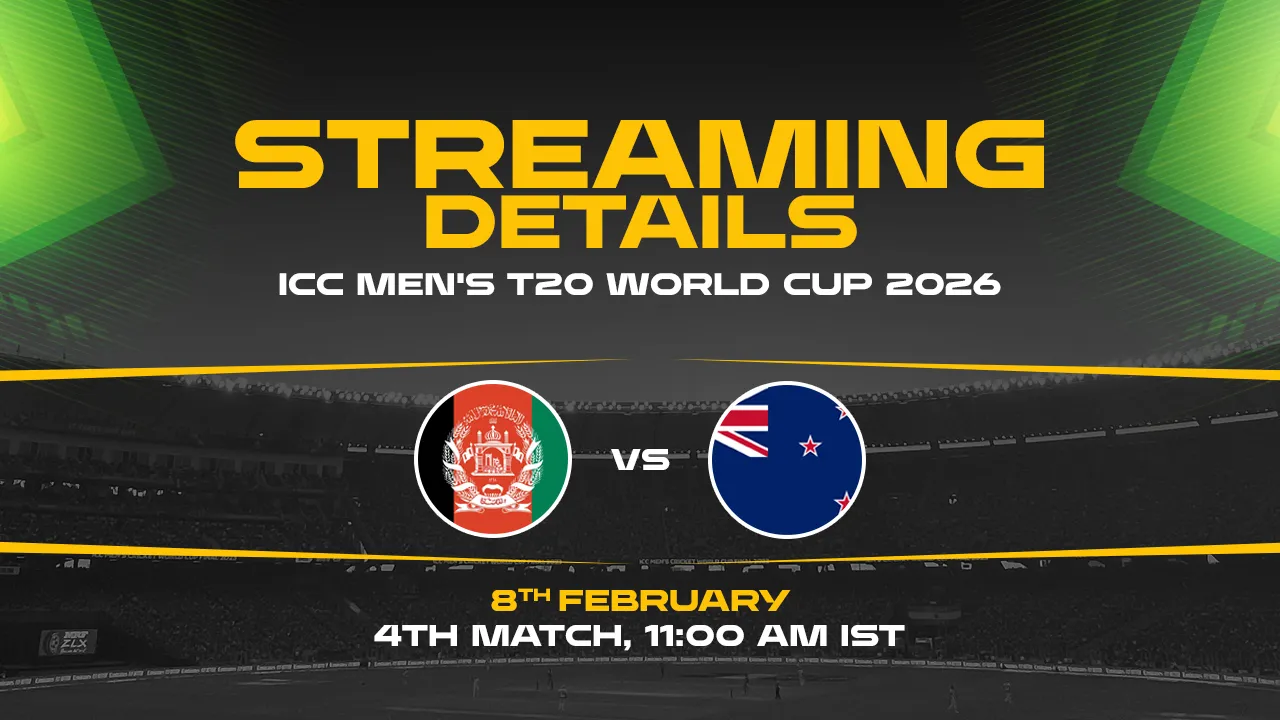 Where To Watch NZ vs AFG