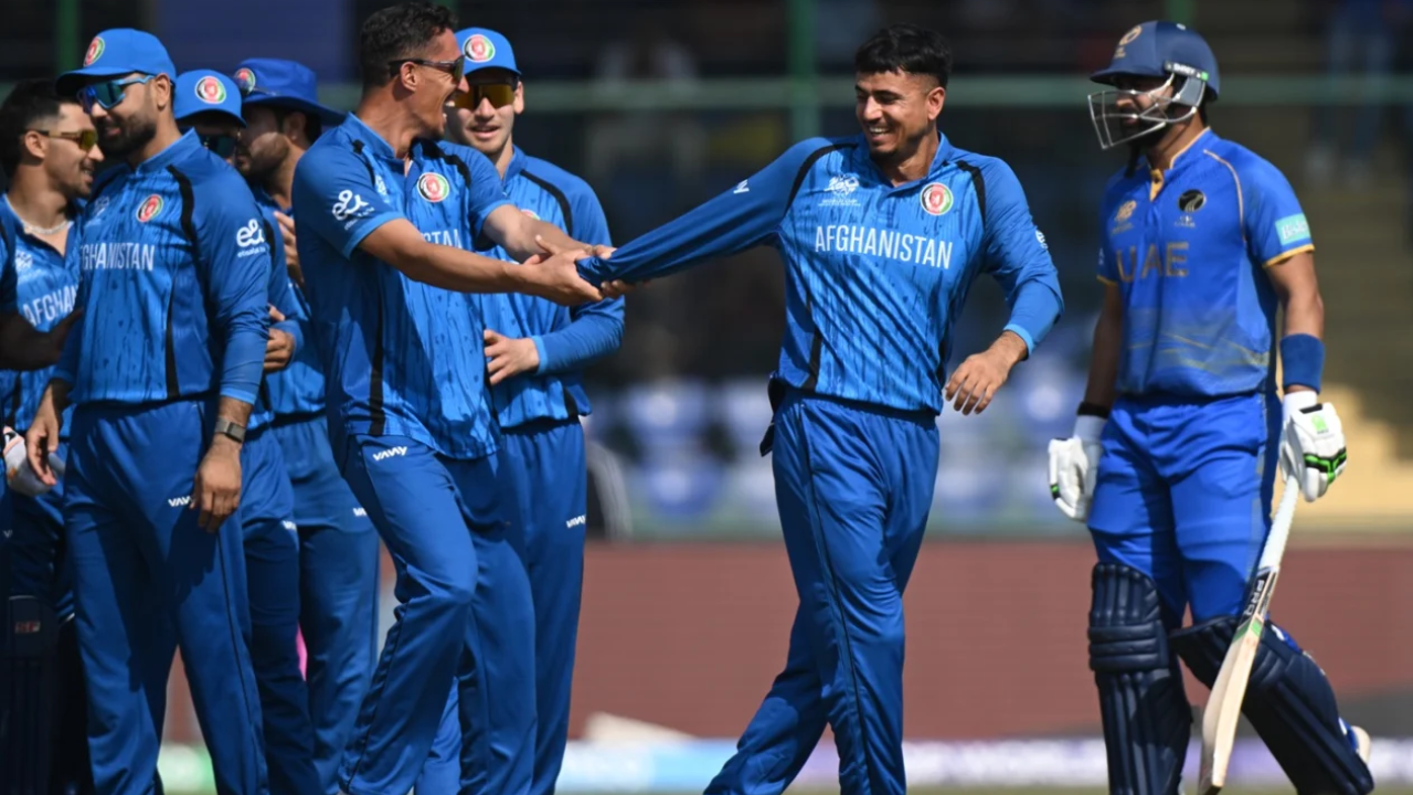 Afghanistan defeated UAE by five wickets
