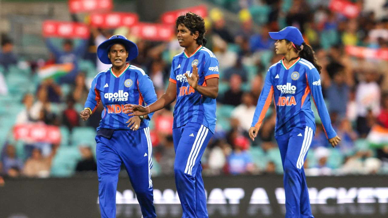 Arundhati Reddy dominated in Australian innings