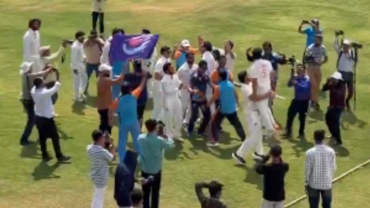 Watch: Jammu and Kashmir's winning moment in the Ranji Trophy 2025-26 Final success