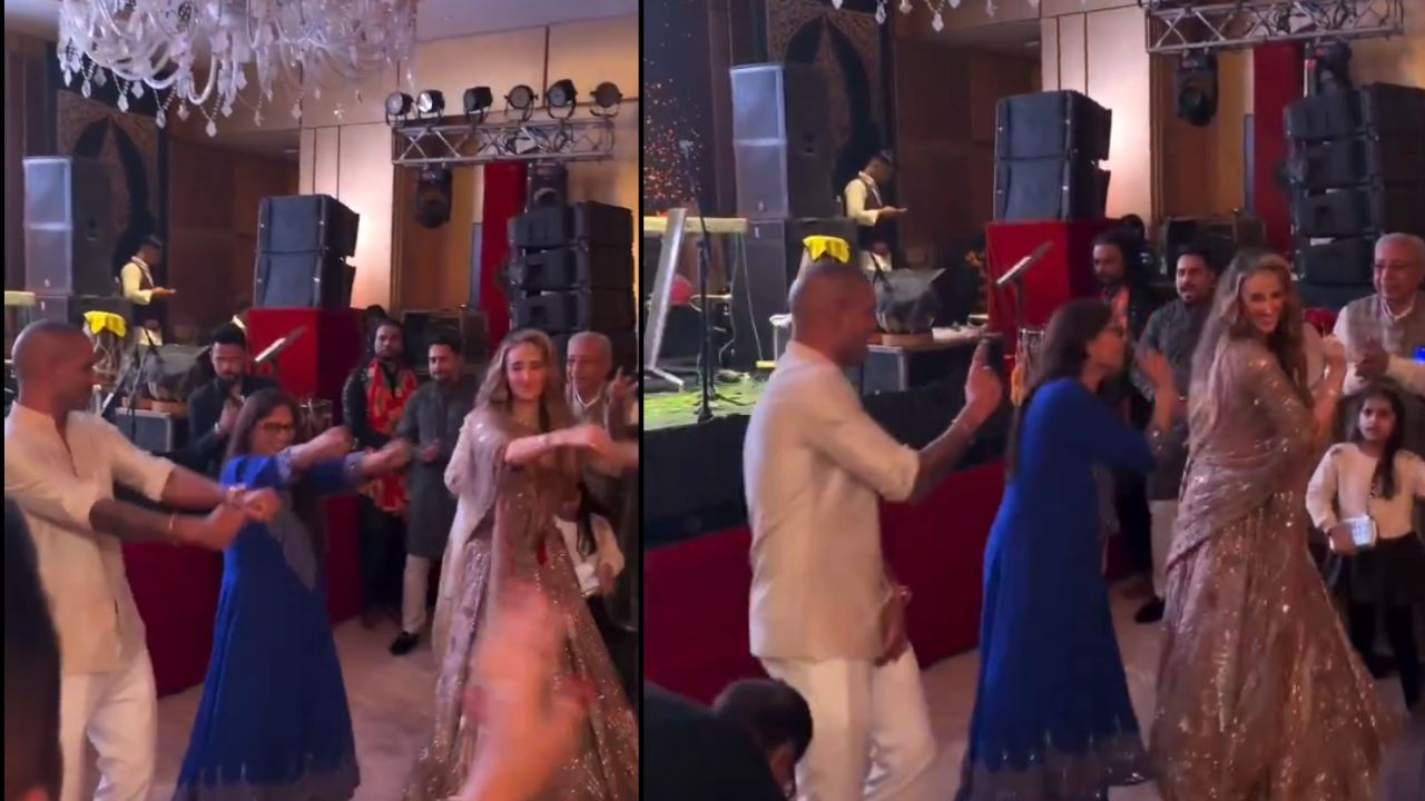 Former India opener Shikhar Dhawan dances with wife to ‘Dhurandhar’ movie song amid T20 World Cup 2026
