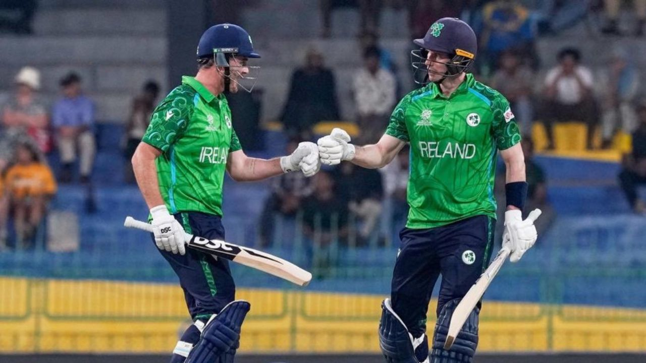 Ireland scored 235/5, second highest T20 World Cup total