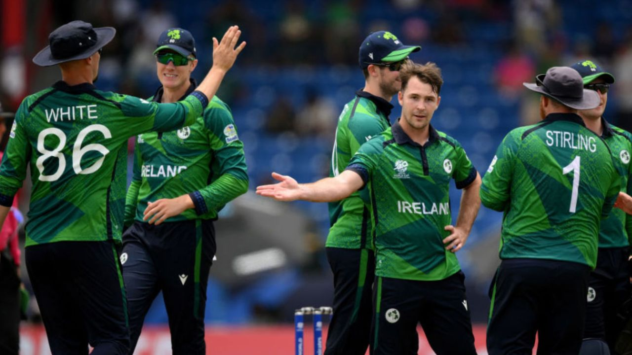 Ireland’s Captain Paul Stirling has gone for scans after hurting his knee during their 67-run loss to Australia in Colombo on Wednesday.