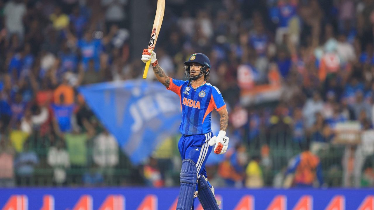Ishan Kishan scored 77 off 40 balls after scoring 27-ball 50