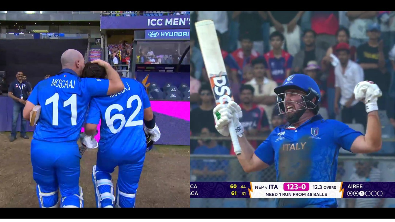 Italy thrashed Nepal by 10 wickets