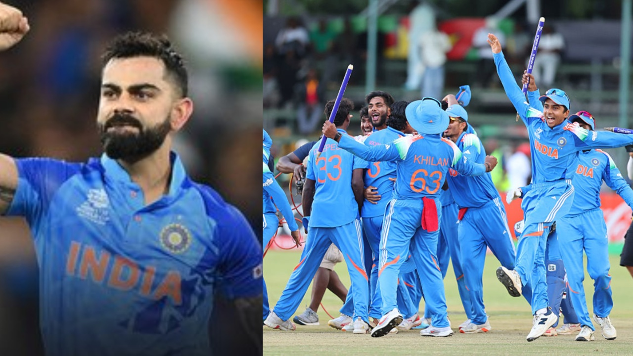 Virat Kohli reacts to India winning U19 World Cup 2026 