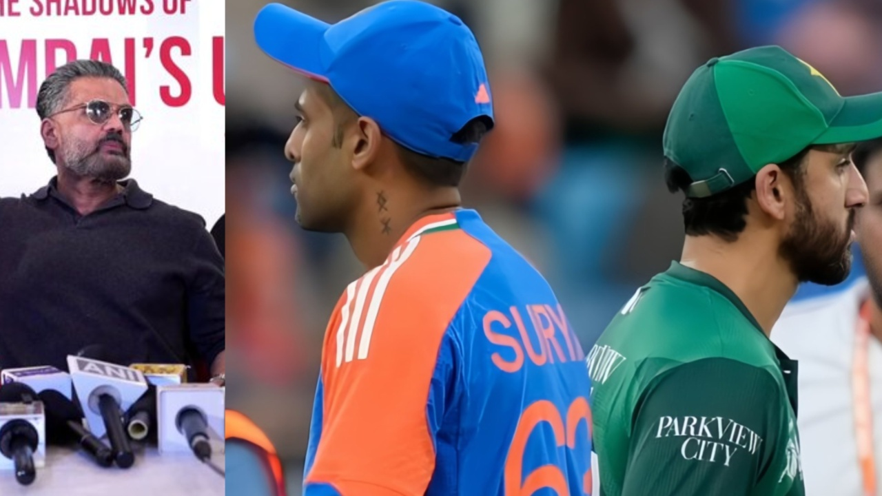 Sunil Shetty reacts to Pakistan forfeiting India clash