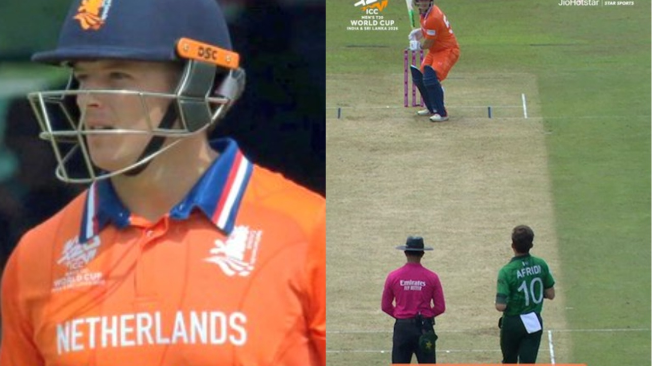 Michael Levitt smashes Shaheen Afridi for massive six 