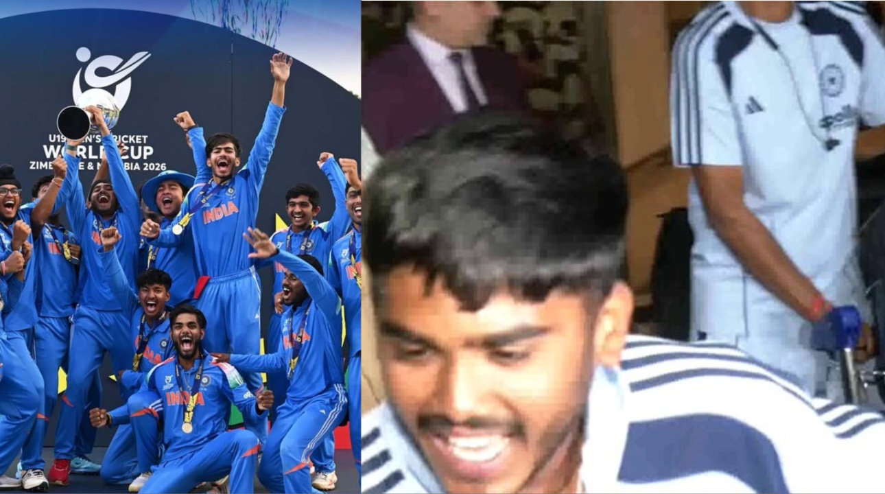 India's U19 World Cup 2026 winning side gets grand welcome