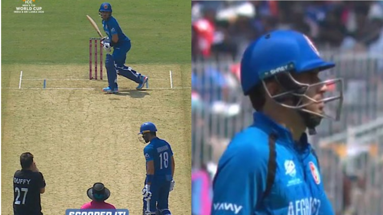 Rahmanullah Gurbaz scoops Jacob Duffy for 6 