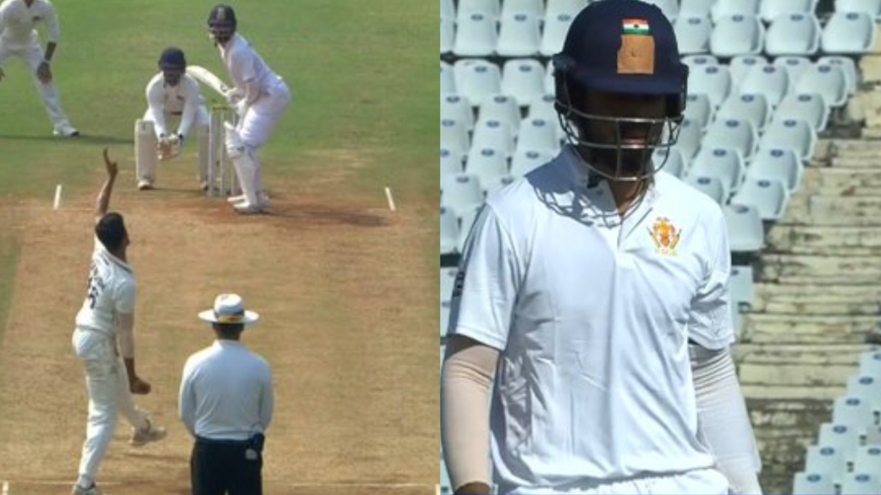 KL Rahul celebrates special hundred against Mumbai